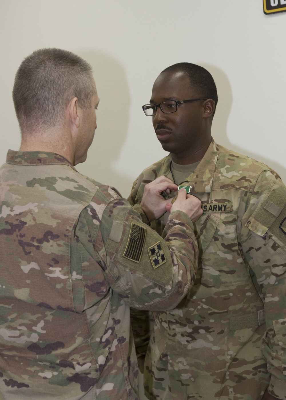 320th Quartermaster Detachment End of Tour Award Ceremony