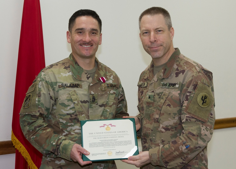 320th Quartermaster Detachment End of Tour Award Ceremony