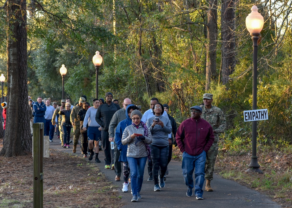 JB Charleston hosts MLK walk