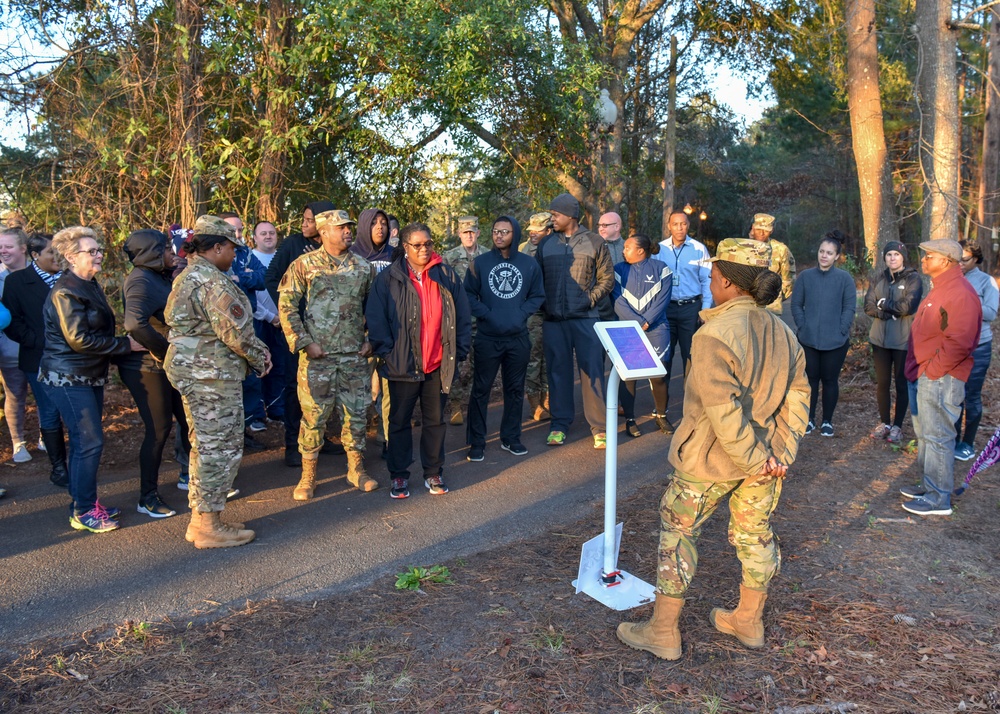 JB Charleston hosts MLK walk