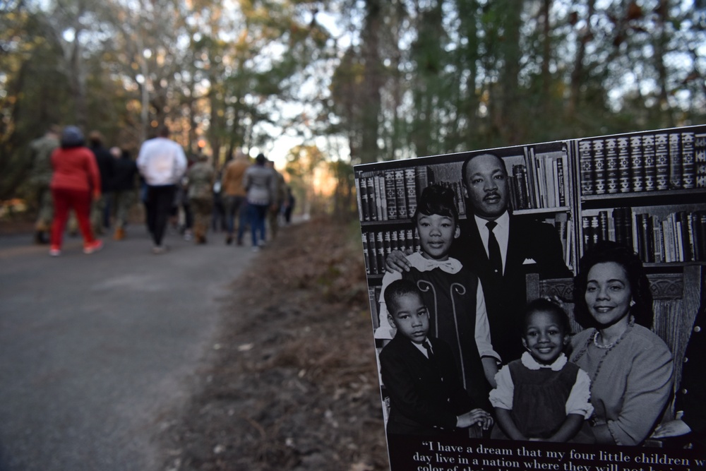 JB Charleston hosts MLK walk