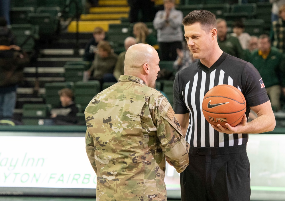 Wright-Patt Participates in Wright State Military Apprecaition Night