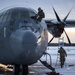 Danish Air Force de-icing C-130 for Michigan takeoff