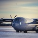 Danish Air Force de-icing C-130 for Michigan take-off