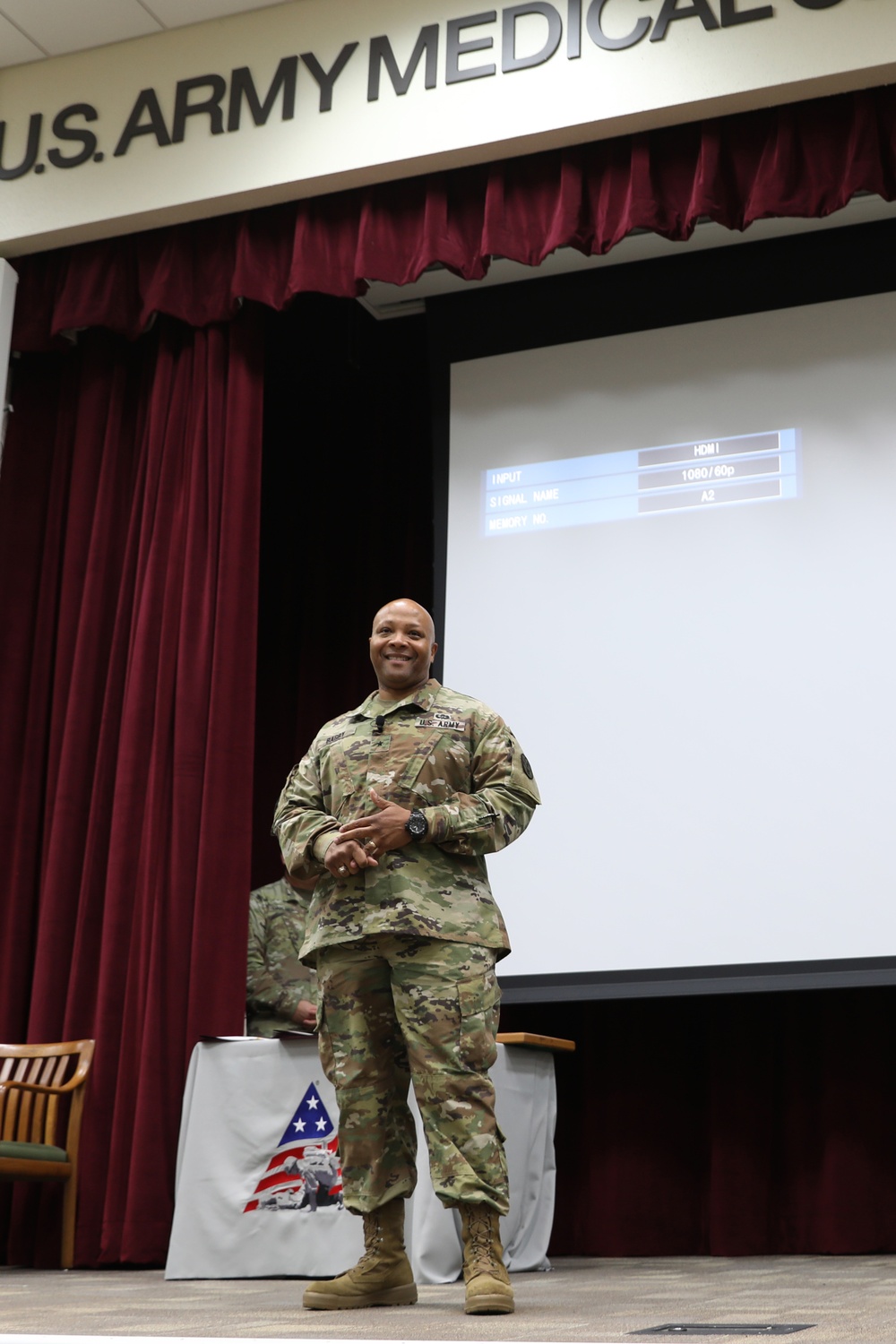 Brig. Gen. Shan K. Bagby Hosts Town Hall