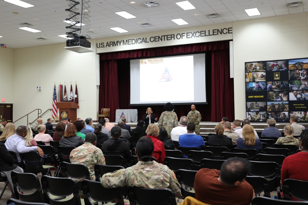 Brig. Gen. Shan K. Bagby Hosts Town Hall