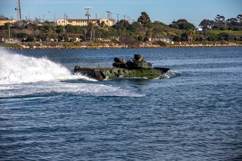 Iron Fist 2020: US Marines and Japan Ground Self-Defense Force soldiers train with assault amphibious vehicles.