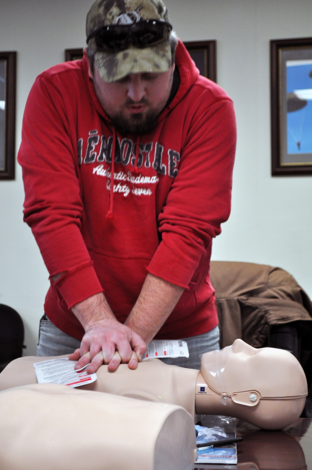 Crane Army Provides CPR Training for Employees
