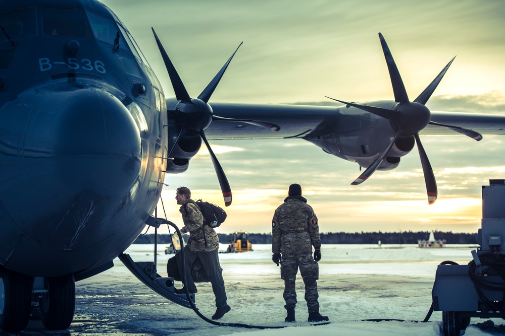 Royal Danish Air Force prepares for Michigan takeoff