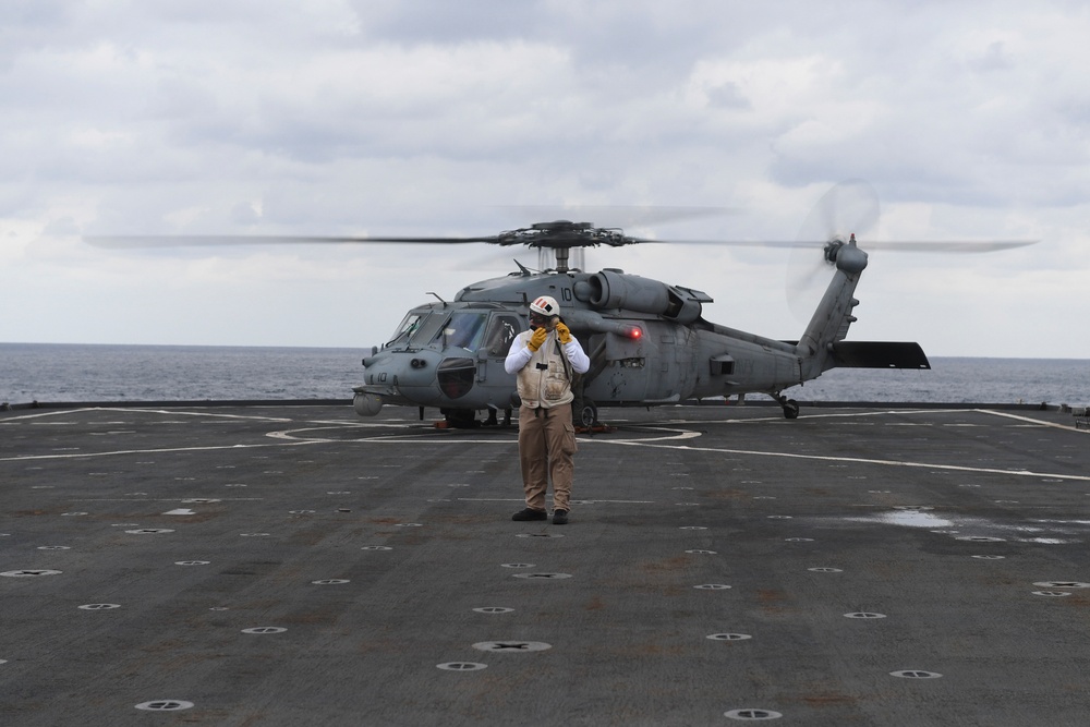 USS Germantown (LSD 42) Flight Operations