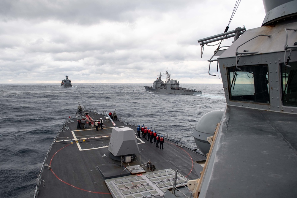 Truxtun Conducts Operations in the Atlantic