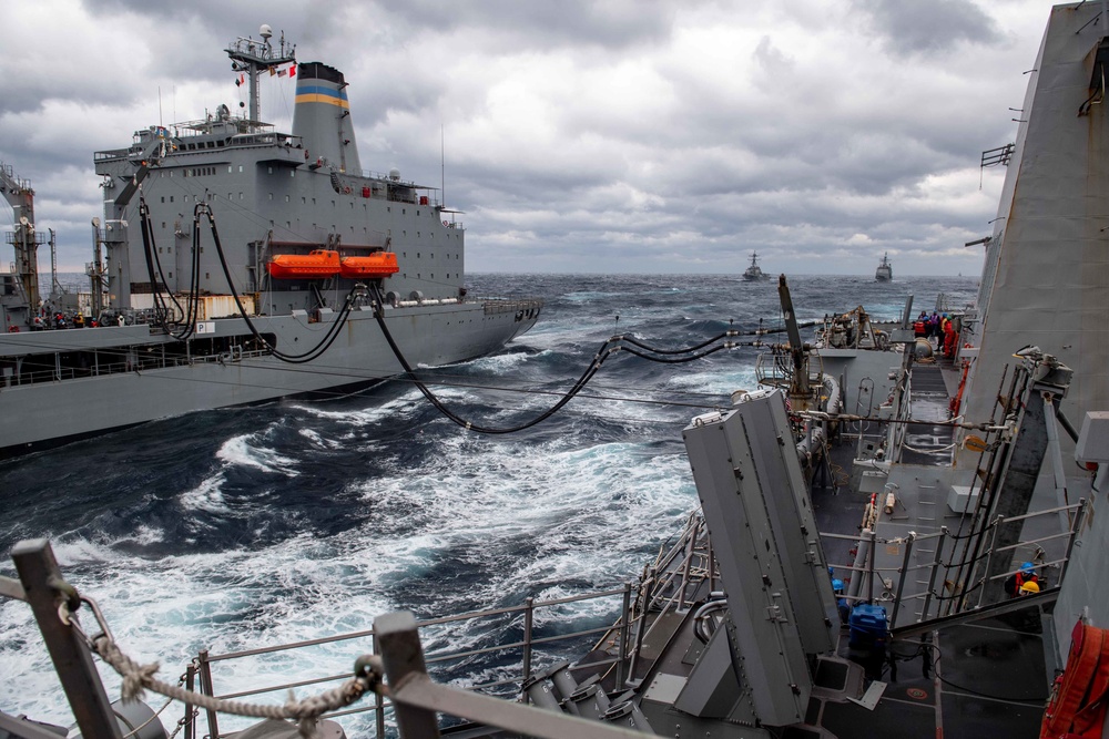 Truxtun Conducts Operations in the Atlantic