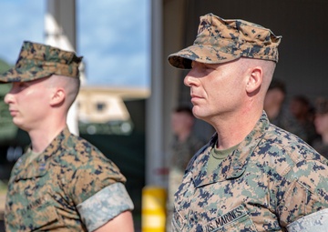 CLB-3 Engineer Service Company Change of Command