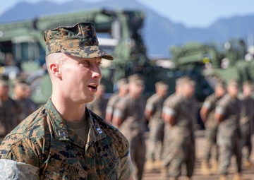 CLB-3 Engineer Service Company Change of Command