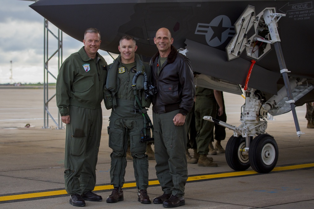 Lightning Strikes: VMFA-314 receives its first F-35C