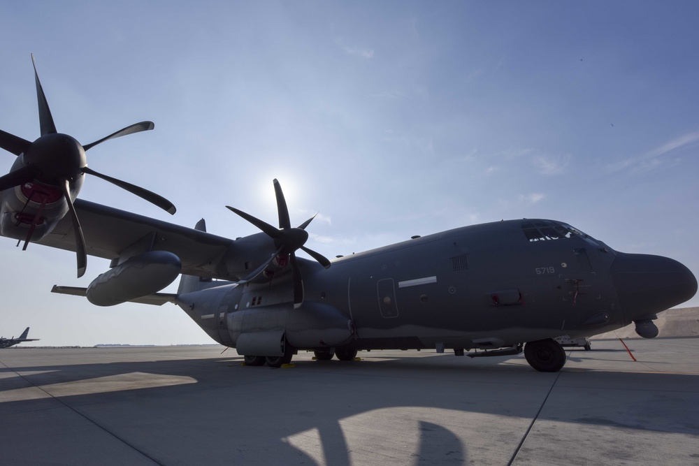 HC-130J Combat King II arrives at Al Udeid