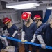 USS Shiloh Conducts Damage Control Drills