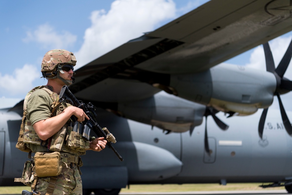 75th EAS delivers supplies to outpost in Kenya