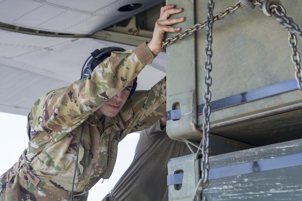 75th EAS delivers supplies to outpost in Kenya