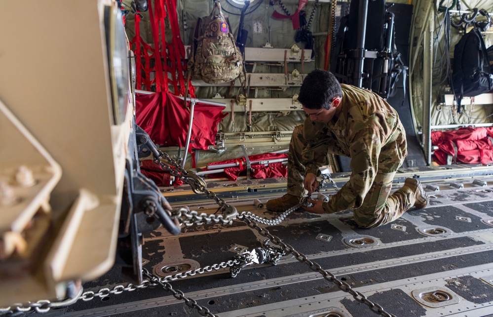 75th EAS delivers supplies to outpost in Kenya