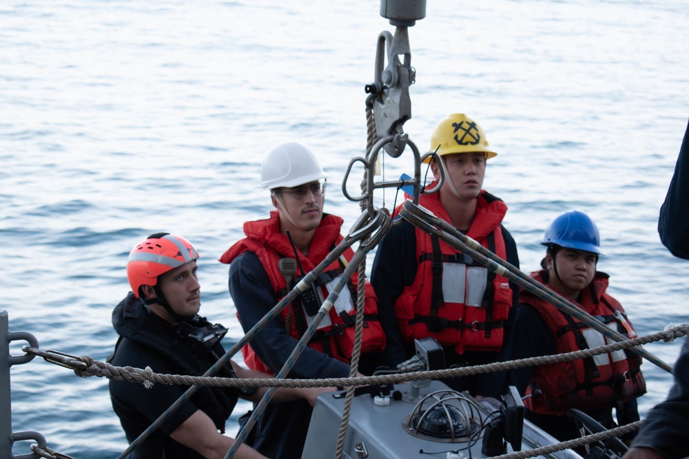 Small boat operations in the Atlantic