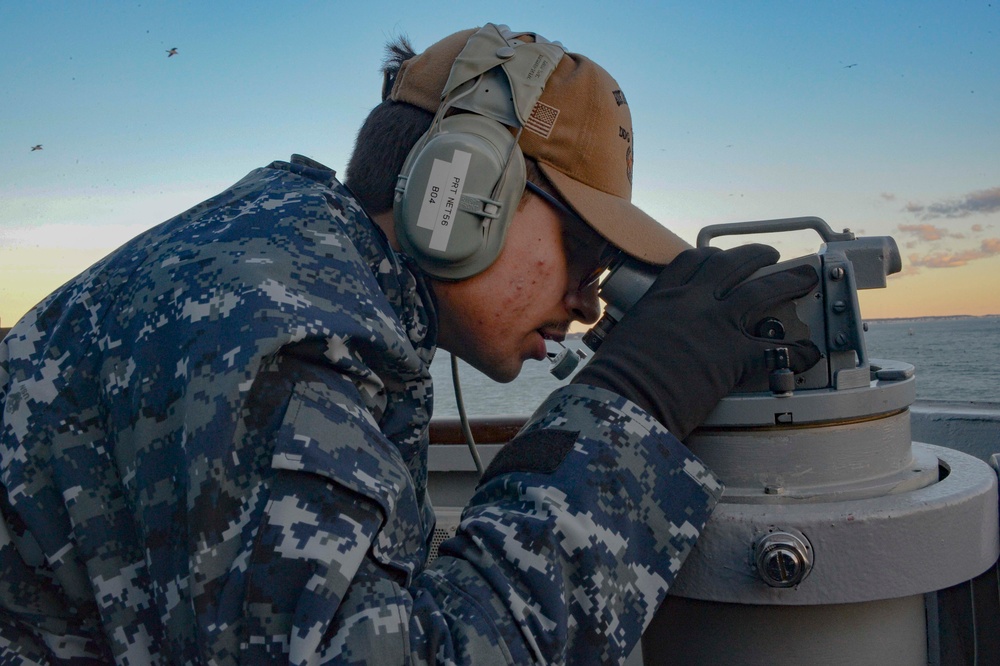 Carrier Strike Group 10 Conducts Training Operations