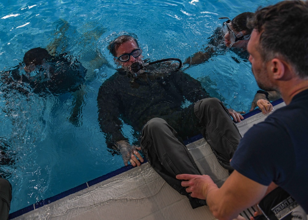 Helicopter Capsize Training