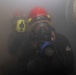 Sailors fight a simulated fire