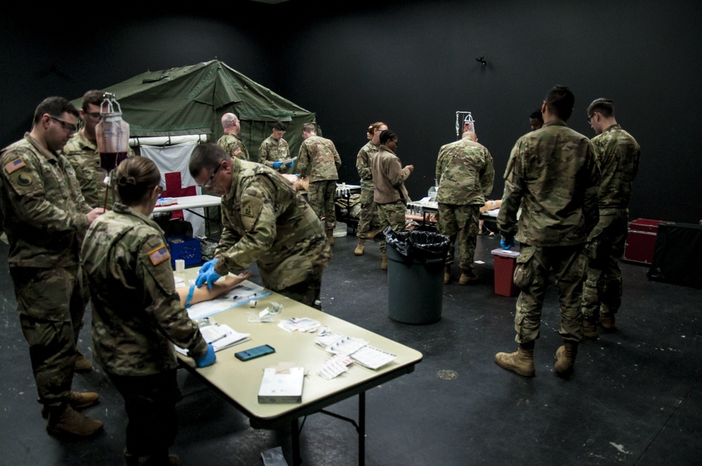 Medics Re-certify skills at CMT Course