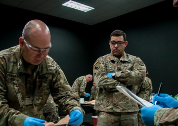 Medics Re-certify skills at CMT Course