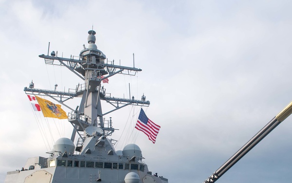 USS Gridley Returns from Deployment