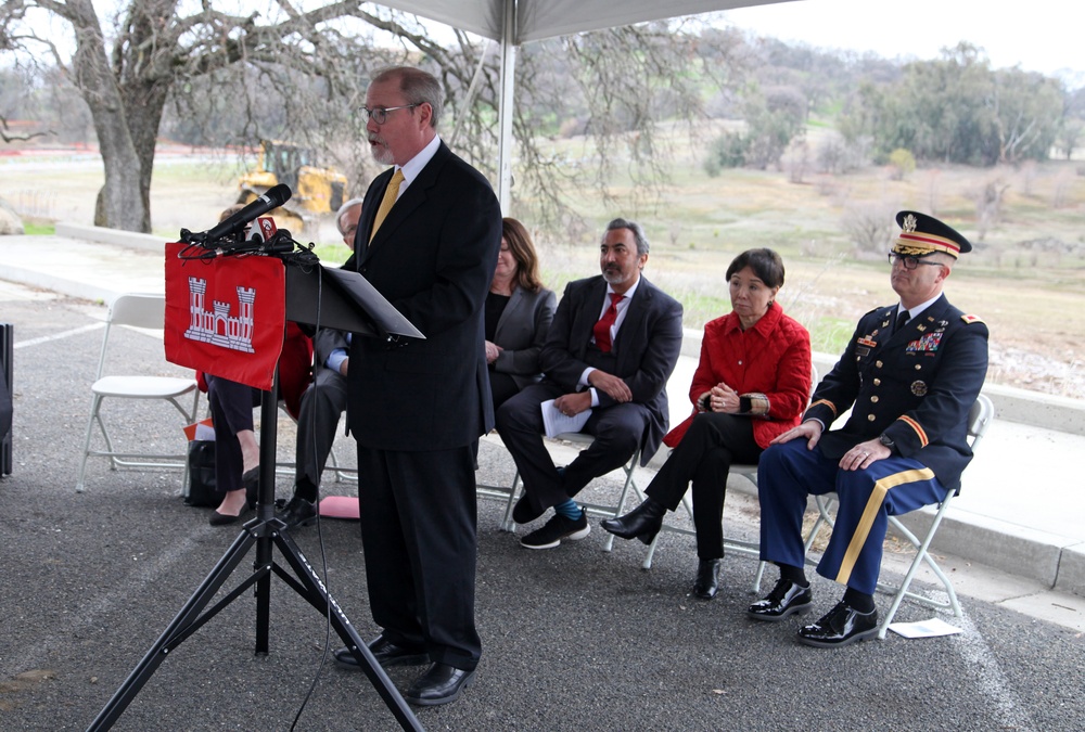 Folsom Dam Raise Project groundbreaking ceremony