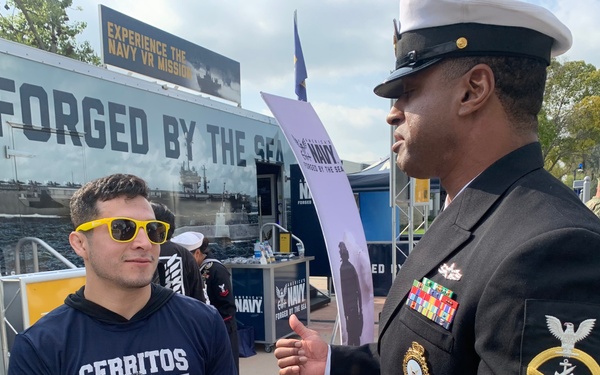 Navy Recruiters Swarm Los Angeles