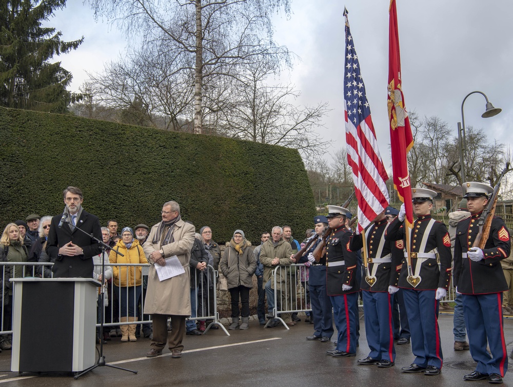 Spangdahlem Civil Air Patrol honors fallen WWII veteran, remembers Sauer River crossing