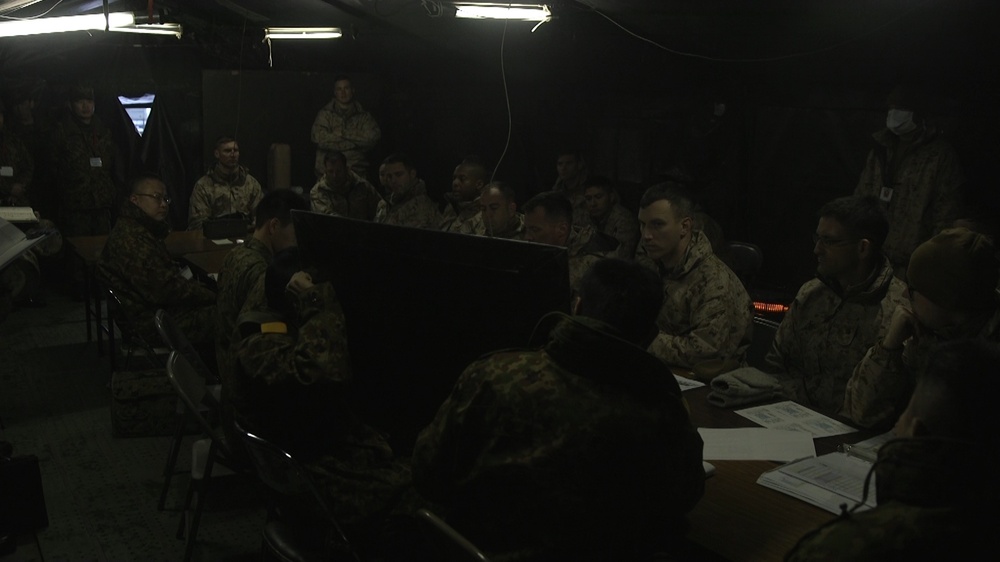 U.S. Marines Conduct Bilateral Training Meeting with Soldiers From JGSDF at Northern Viper 2020