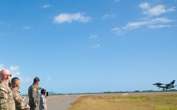 Hawaii TAG visits JBPH-H during Sentry Aloha 20-1