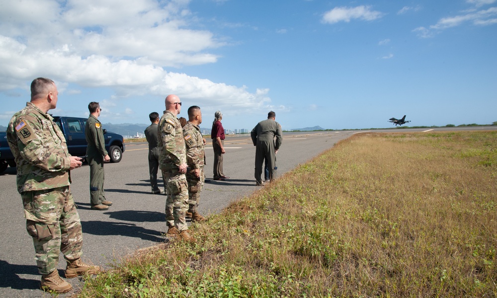 Hawaii TAG visits JBPH-H during Sentry Aloha 20-1