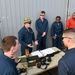 USS Normandy Sailor Gives Weapons Familiarization Training