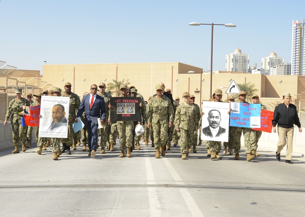 NSA Bahrain MLK Day Walk and Observance 2020