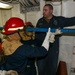 USS Normandy Sailors Erect Shoring