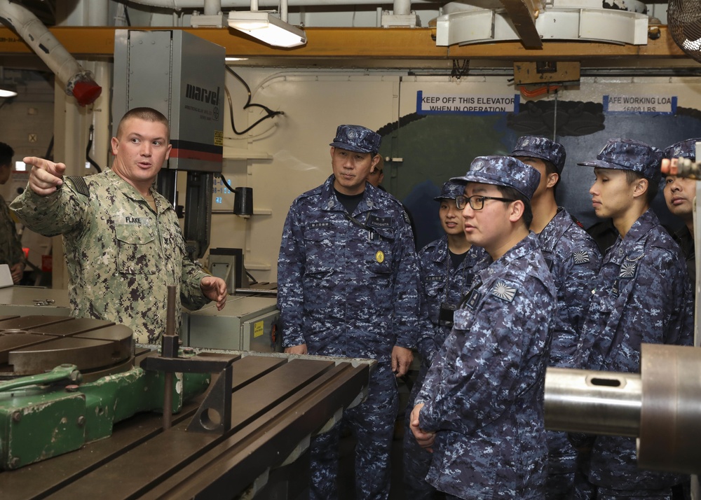 USS Emory S. Land Kure, Japan Visit