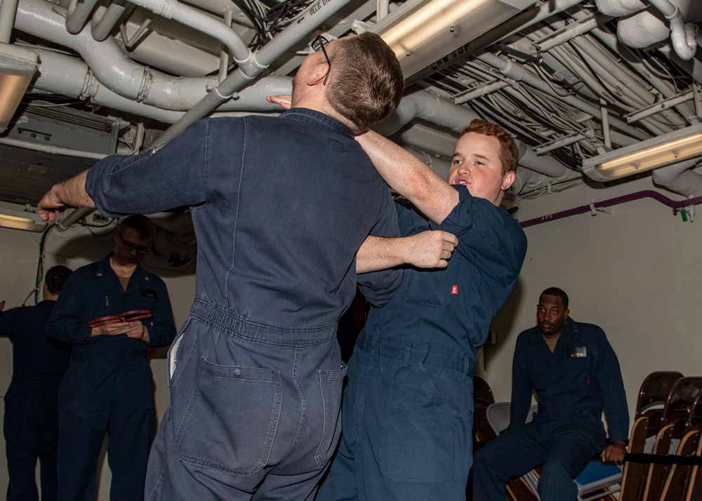 DVIDS - Images - USS Normandy Conducts Security Reaction Force Basic ...