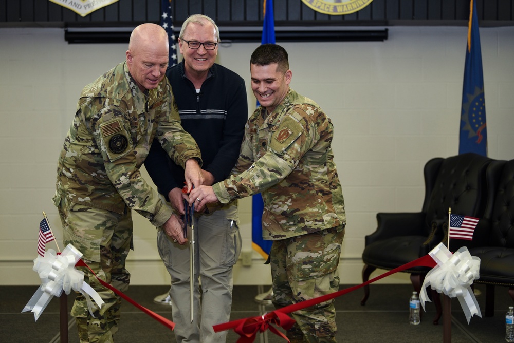 New Space Force Leader Visits Crew at Cavalier Air Station