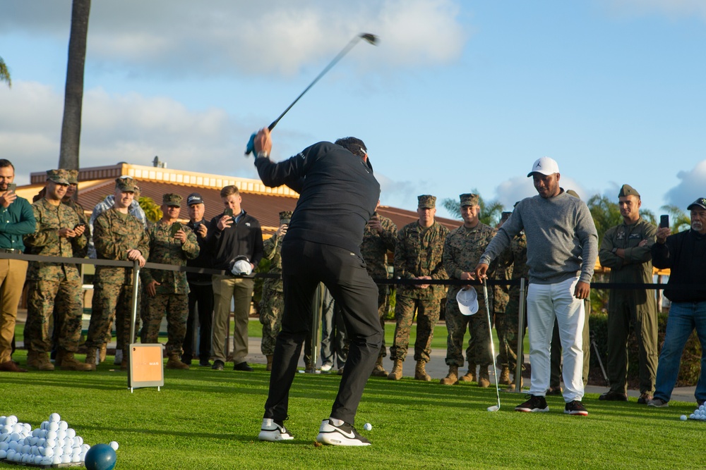 DVIDS - Images - Hole in one: MCAS Miramar hosts PGA Q&A [Image 2 of 7]
