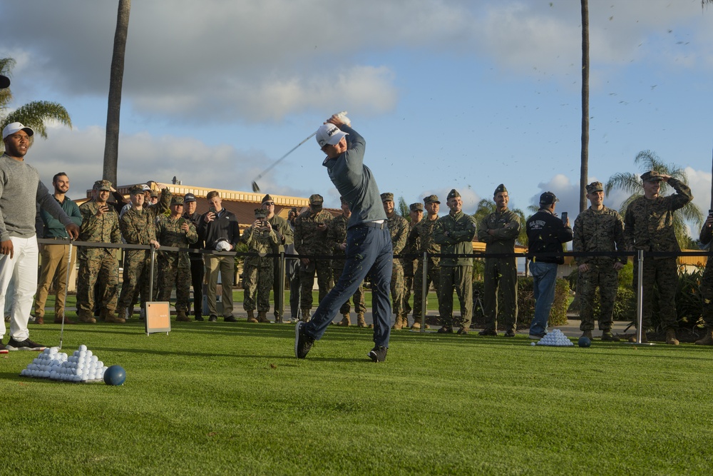 DVIDS - Images - Hole in one: MCAS Miramar hosts PGA Q&A [Image 3 of 7]