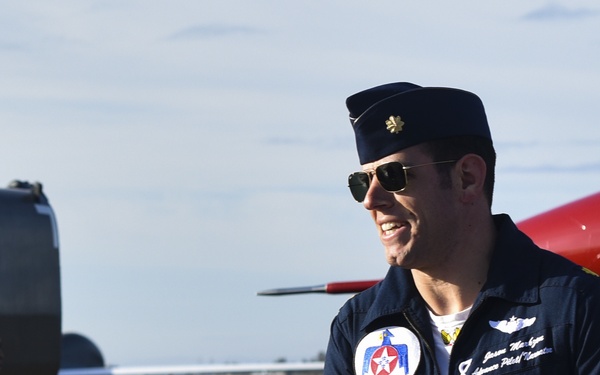 Thunderbirds scout out Beale AFB before 2020 Air and Space Expo