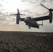 Osprey lands on New York flight deck