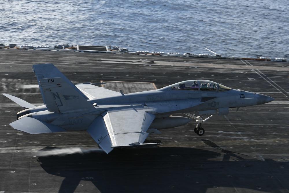 USS Nimitz conducts flight operations