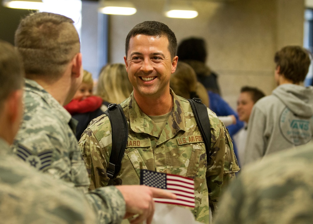 130th Airmen return home from Southwest Asia