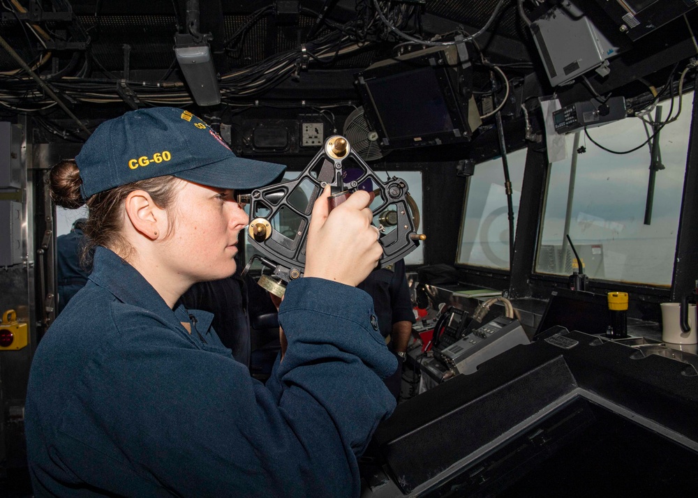 USS Normandy, USNS Supply Conduct Underway Replenishment